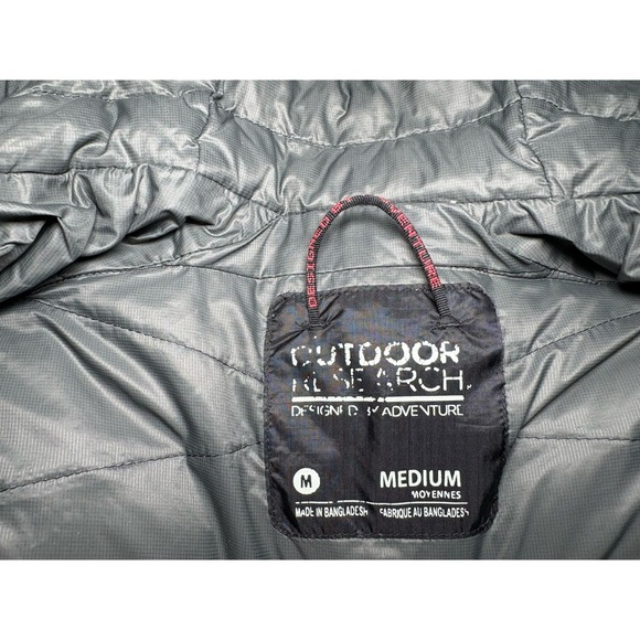 Outdoor Research Womens Floodlight Down 650 Pertex Shield Parka Black Jacket M - Picture 7 of 14